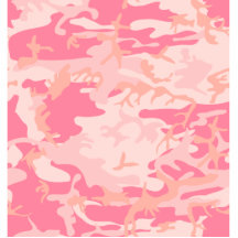 Camo rose - Camo Girly Découpages En Acrylique