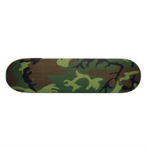 Camouflage vert militaire planches à roulettes