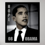 Campagne de Barack Obama pour l'espoir Affiche