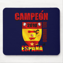 Campeón Del Mundo España Tapis De Souris