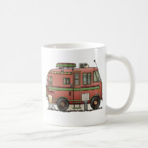 Campeur rv de camping-car de Travco Mugs