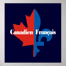 Canadien Francais Posters