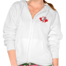 Canadiens pour la fermeture éclair raglane de cons t-shirts