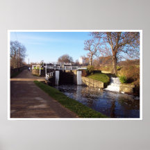 Canal chez Bingley Posters
