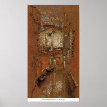 Canal chez San Cassiano par Whistler Posters