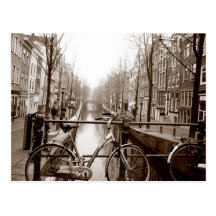 Canal d'Amsterdam Carte Postale
