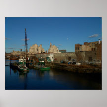 Canal de Gowanus au St des syndicats Affiche