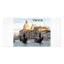 Canal grand de l'Italie Venise (St.K) Cartes De Vœux Avec Photo