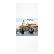 Canal grand de l'Italie Venise (St.K) Double Cartes Customisées