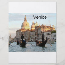 Canal grand de l'Italie Venise (St.K) Prospectus Personnalisés