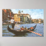 Canal grand de Venise d'aquarelle Posters