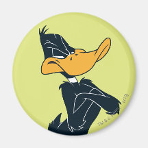 Canard de Daffy avec des bras croisés Aimants