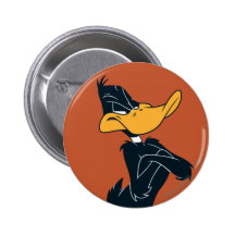 Canard de Daffy avec des bras croisés Badges Avec Agrafe