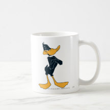 Canard de Daffy avec des bras croisés Tasse À Café