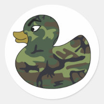 Canard en caoutchouc de camouflage adhésifs