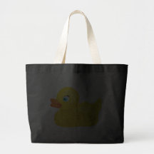 Canard en caoutchouc jaune sac fourre-tout