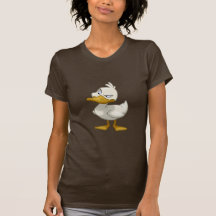 Canard sur une chemise t-shirts