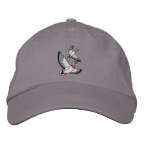 Canards casquettes brodées