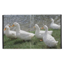 Canards dans un art de couverture de coque ipad d'