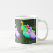 canards d'arc-en-ciel mugs à café