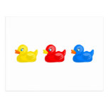 Canards en caoutchouc cartes postales