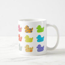 Canards modelés tasses