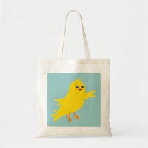 Canari jaune sacs
