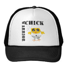 Cancer de l'os de poussin de guerrier casquettes de camionneur