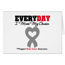 Cancer du cerveau chaque Mlle My Cousin du jour I Cartes De Vœux