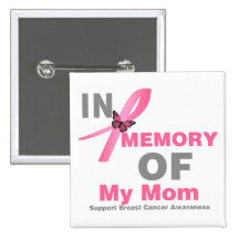 Cancer du sein dans la mémoire de ma maman badges