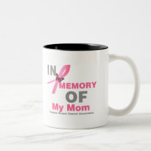 Cancer du sein dans la mémoire de ma maman mugs à café