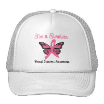 Cancer du sein je suis un survivant casquettes