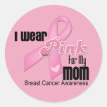 Cancer du sein rose de maman de ruban adhésif