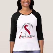 CANCER ORAL je soutiens mon frère T-shirt