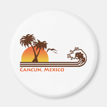 Cancun Mexique Magnets