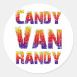 Candy Van Randy Autocollant