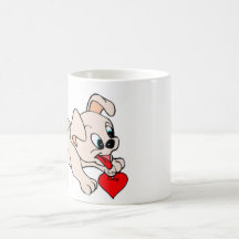 Canega I love dog Tasse À Café
