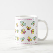 Canette « butterfly " tasse à café