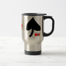 canette thermique AMJ team poker Mug