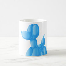 Caniche bleu mugs à café