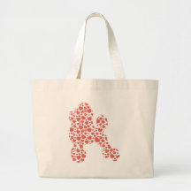 Caniche de jouet sac de toile