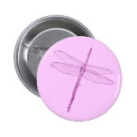 Cannelure de libellule badges avec agrafe
