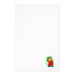 Cannelure jouant le clown papier à lettre customisé