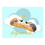 cannoli saint ! carte postale humoristique de paro