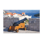 Canon médiéval dans Dubrovnik Impressions Sur Toile