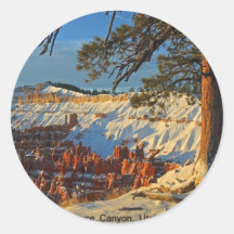 Canyon de Bryce, Utah Autocollants