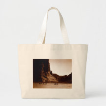 Canyon de Chelly Navajo par E.S. Curtis 1904 Sacs De Toile