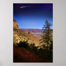 Canyon et espace posters