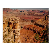 Canyon grand, jante du sud carte postale