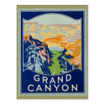 Canyon grand - voyage vintage cartes postales